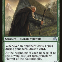 Hermit of the Natterknolls // Lone Wolf of the Natterknolls [Shadows over Innistrad]