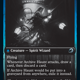 Overwhelmed Archivist // Archive Haunt [Innistrad: Double Feature]