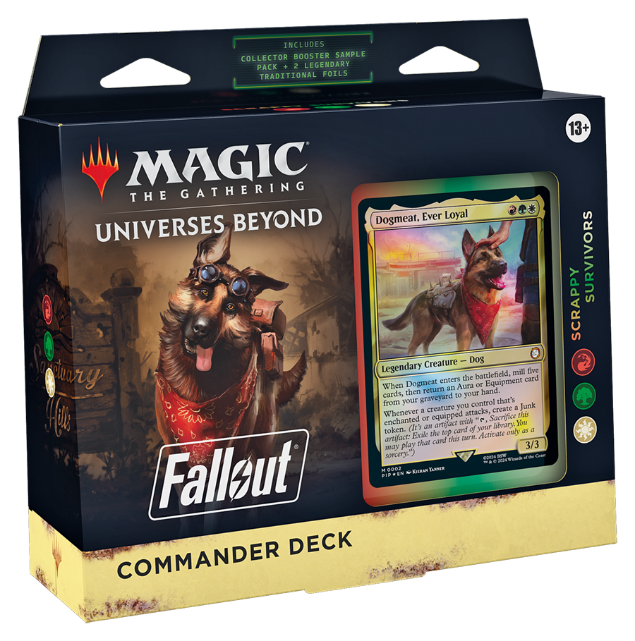 MTG FALLOUT COMMANDER DECK SCRAPPY SURVIVORS