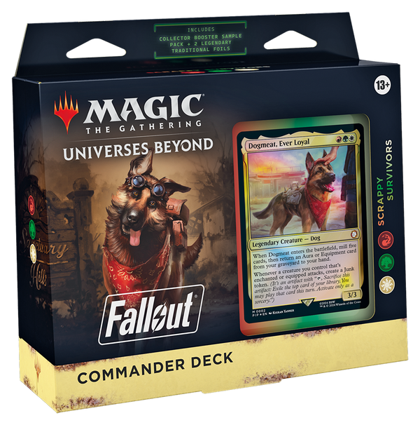MTG FALLOUT COMMANDER DECK SCRAPPY SURVIVORS