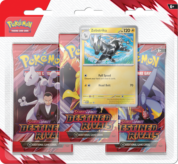 PKMN Destined Rivals 3PK Blister