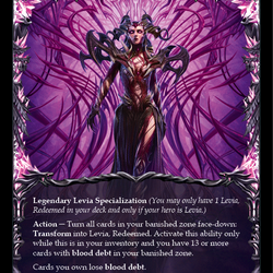 Levia, Redeemed // Blasmophet, Levia Consumed (Marvel) [DTD164] (Dusk Till Dawn)  Cold Foil
