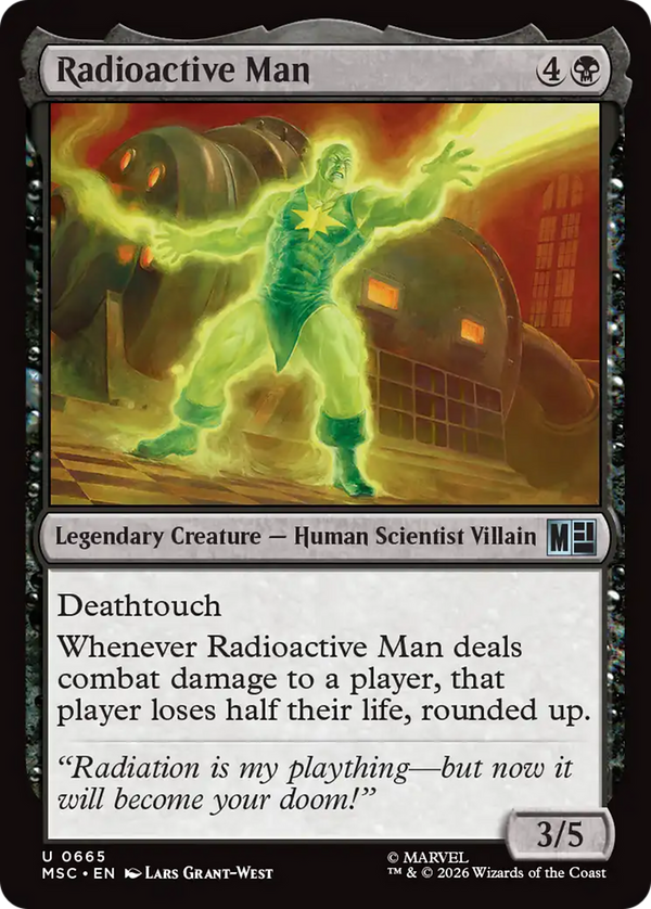 Radioactive Man [Marvel Super Heroes Commander]