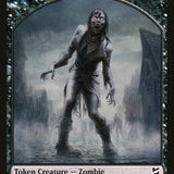 Manifest // Zombie Double-Sided Token [Commander 2018 Tokens]