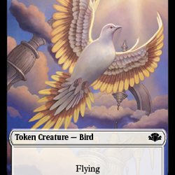 Insect // Bird Double-Sided Token [Dominaria Remastered Tokens]