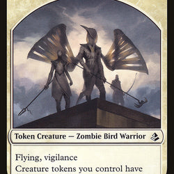 Aven Wind Guide // Hippo Double-Sided Token [Amonkhet Tokens]