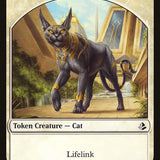 Steadfast Sentinel // Cat Double-Sided Token [Hour of Devastation Tokens]