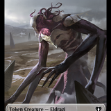 Eldrazi Spawn // Rat Double-Sided Token [Commander Masters Tokens]