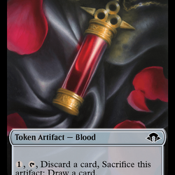 Blood // Energy Reserve Double-Sided Token [Modern Horizons 3 Tokens]