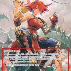 Lilias, Last Descendant of Dragonoids (Full Art Ruler) (EDL-031 RR/JR) [The Epic of the Dragon Lord]