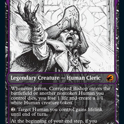 Jerren, Corrupted Bishop // Ormendahl, the Corrupted (Showcase Eternal Night) [Innistrad: Midnight Hunt]