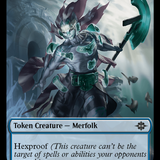 Treasure (0018) // Merfolk Double-Sided Token [The Lost Caverns of Ixalan Tokens]