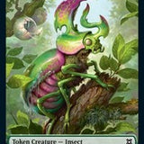Insect // Kor Warrior Double-Sided Token [Zendikar Rising Tokens]