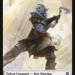 Goblin Construct // Kor Warrior Double-Sided Token [Zendikar Rising Tokens]