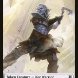 Copy // Kor Warrior Double-Sided Token [Zendikar Rising Tokens]