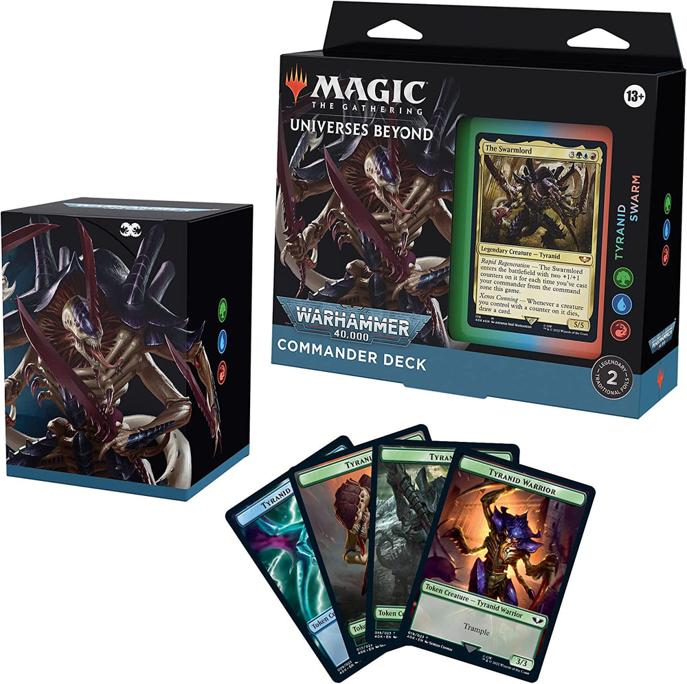 MTG Universes Beyond: Warhammer 40K Commander Tyranid Swarm