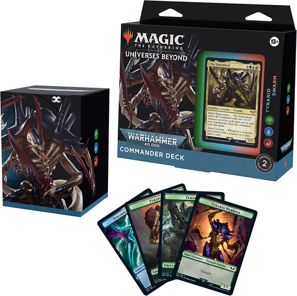 MTG Universes Beyond: Warhammer 40K Commander Tyranid Swarm