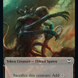 Eldrazi Spawn // Human Double-Sided Token [Streets of New Capenna Commander Tokens]
