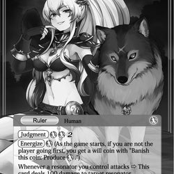 Lunya, the Wolf Girl // Nyarlathotep, the True False Legend (Uber Rare) (SDL2-007/J) [Curse of the Frozen Casket]