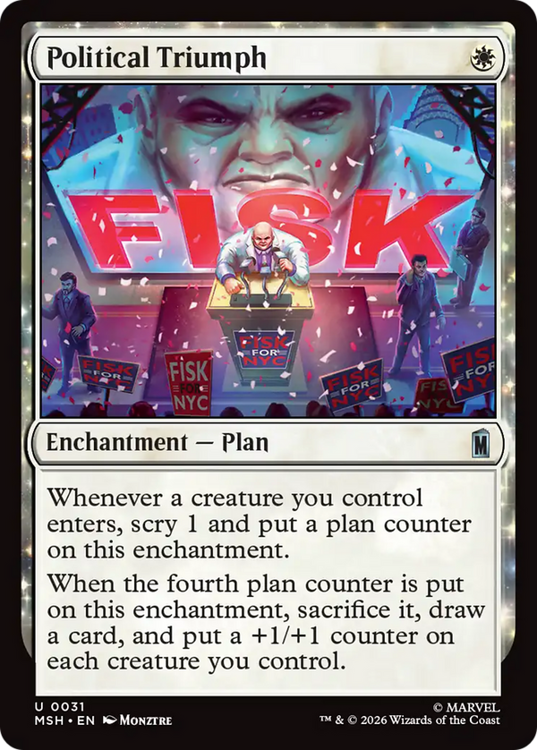 Political Triumph [Marvel Super Heroes]