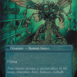Delver of Secrets // Insectile Aberration (Borderless) [Secret Lair: From Cute to Brute]