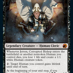 Jerren, Corrupted Bishop // Ormendahl, the Corrupted [Innistrad: Midnight Hunt]