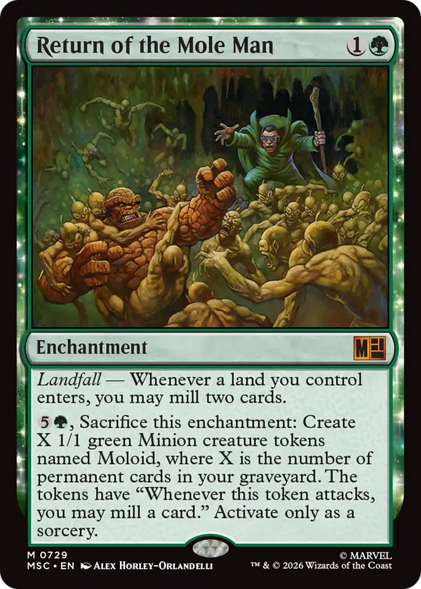 Return of the Mole Man [Marvel Super Heroes Commander]