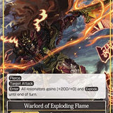 Warlord of Exploding Flame // Warlord of Exploding Flame (J) (1-051/J) [The Dawn of Valhalla]