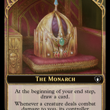 The Monarch // Dwarf Berserker Double-Sided Token [Commander Masters Tokens]