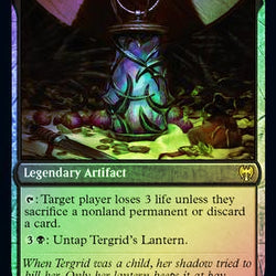 Tergrid, God of Fright // Tergrid's Lantern [Kaldheim Prerelease Promos]