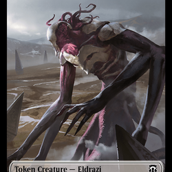 Spirit (Ripple Foil) // Eldrazi Double-Sided Token [Modern Horizons 3 Commander Tokens]