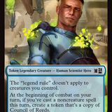 Council of Reeds (008) // Merfolk (006) Double-Sided Token [Marvel Super Heroes Commander Tokens]