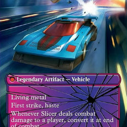 Slicer, Hired Muscle // Slicer, High-Speed Antagonist (Shattered Glass) [Transformers]