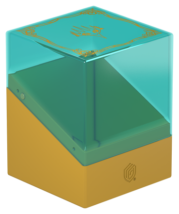 UG DECK CASE BOULDER 100+ MTG LORWYN ECLIPSED - BLUE/YELLOW