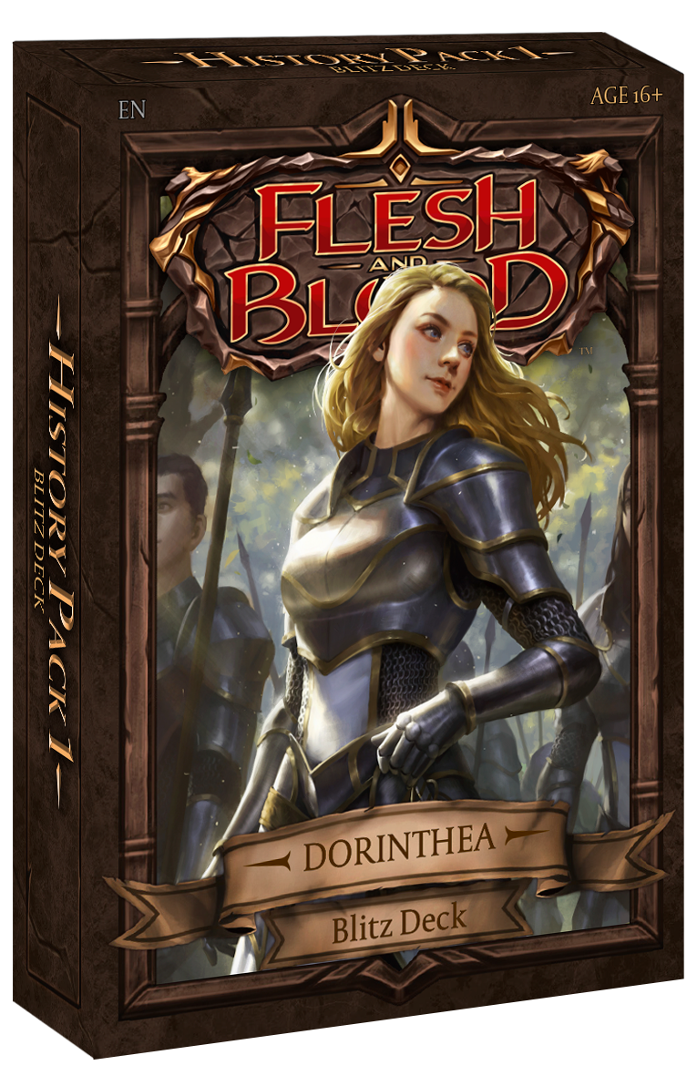 Flesh and Blood History Pack 1 Blitz Deck Dorinthea