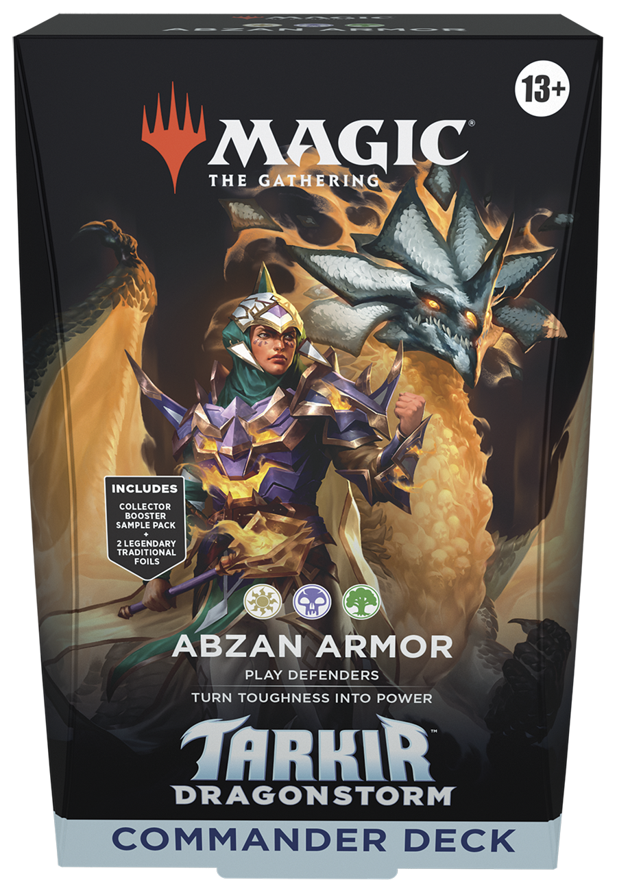 MTG TARKIR DRAGONSTORM COMMANDER DECK ABZAN ARMOR