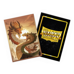 DRAGON SHIELD SLEEVES DUAL JAPANESE MATTE WOOD SNAKE 2025 60CT