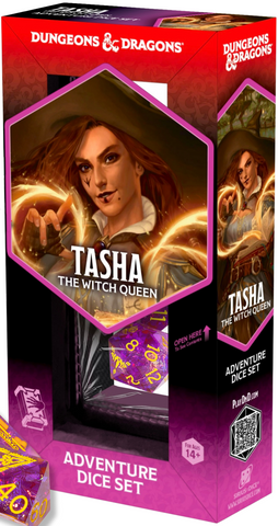 DND ADVENTURE DICE TASHA THE WITCH QUEEN SHARP-EDGED