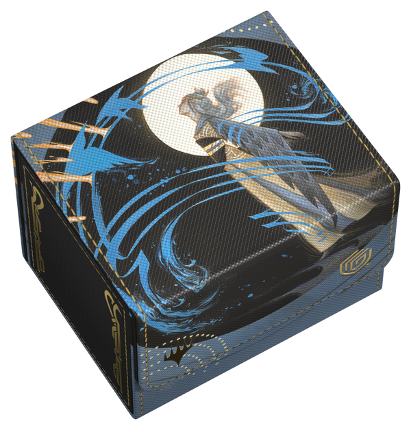 UG DECK CASE SIDEWINDER 100+ XENOSKIN MTG SECRETS OF STRIXHAVEN - BLUE MYTHIC 1 (ALT ART)