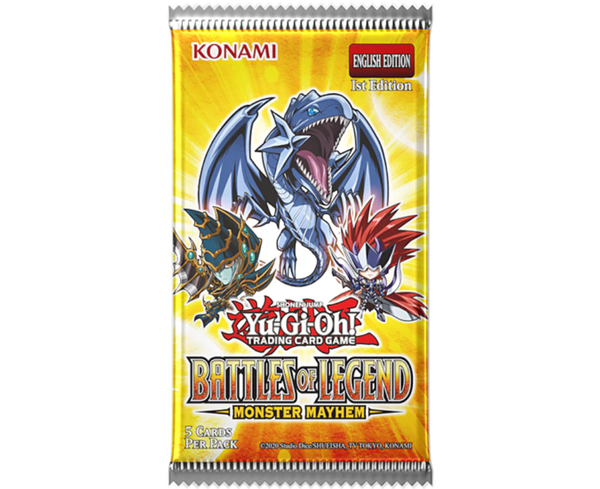 YGO BATTLES OF LEGEND MONSTER MAYHEM PACK