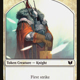 Knight (004) // Elemental Shaman Double-Sided Token [Commander 2015 Tokens]