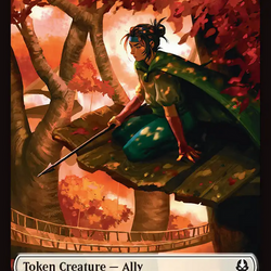 Ally (0004) // Spirit Double-Sided Token [Avatar: The Last Airbender Tokens]
