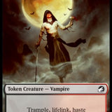 Zombie (005) // Vampire Double-Sided Token [Innistrad: Midnight Hunt Tokens]