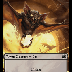Bat // Plot Double-Sided Token [Outlaws of Thunder Junction: The Big Score Tokens]