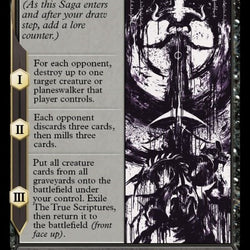 Sheoldred // The True Scriptures (Showcase Planar Booster Fun) [March of the Machine]