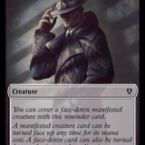Insect (0016) // Manifest Double-Sided Token [Murders at Karlov Manor Commander Tokens]