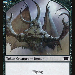 Demon (013/036) // Zombie (016/036) Double-Sided Token [Commander 2014 Tokens]