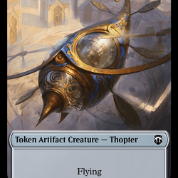 Thopter // Copy Double-Sided Token [Modern Horizons 3 Commander Tokens]