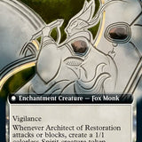 The Restoration of Eiganjo // Architect of Restoration (Extended Art) [Kamigawa: Neon Dynasty]