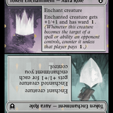 Copy // Royal Role / Virtuous Role Double-Sided Token [Wilds of Eldraine Commander Tokens]